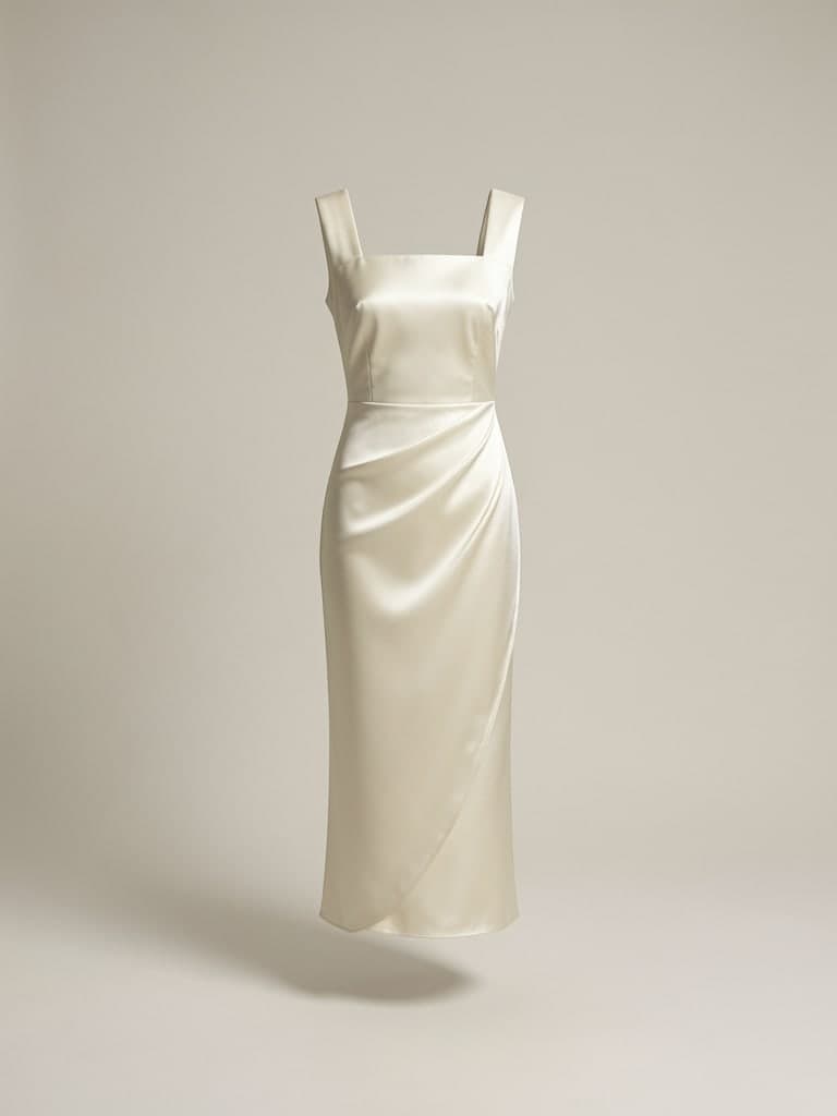 Silk Column Dress, photo 1 of 6